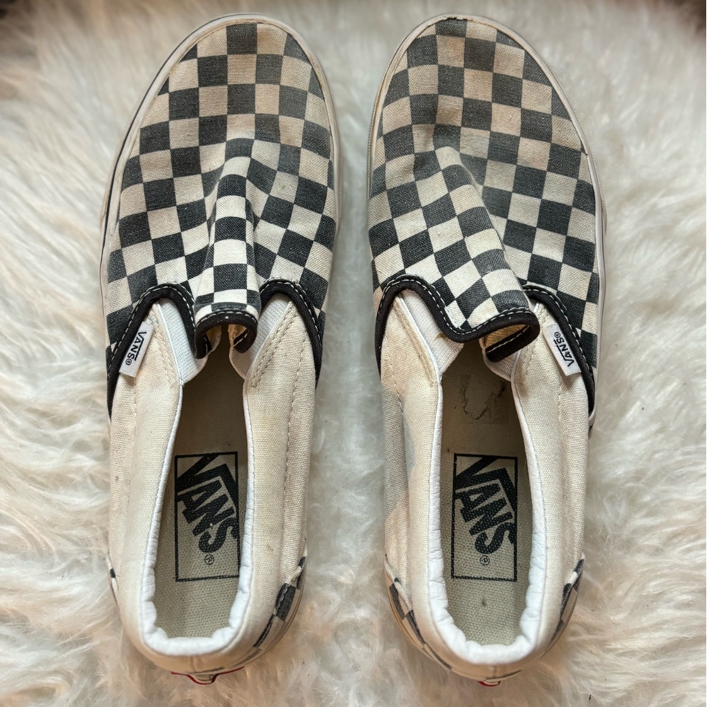 Checkered Vans
